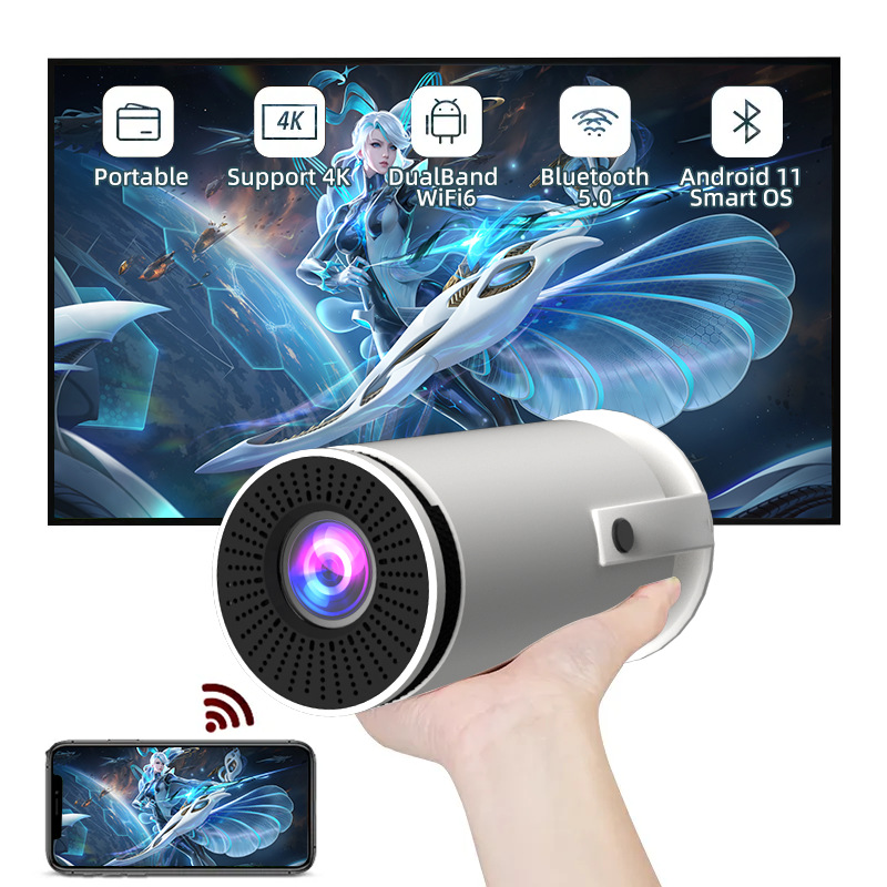 HY300 Pro Smart Mini Projector